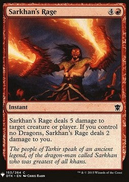 Sarkhan's Rage⁣ - Mystery Booster⁣ (Common)⁣ [153]