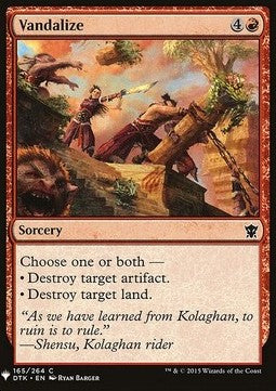 Vandalize⁣ - Mystery Booster⁣ (Common)⁣ [165]