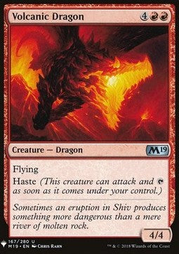 Volcanic Dragon⁣ - Mystery Booster⁣ (Uncommon)⁣ [167]