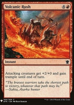 Volcanic Rush⁣ - Mystery Booster⁣ (Common)⁣ [166]
