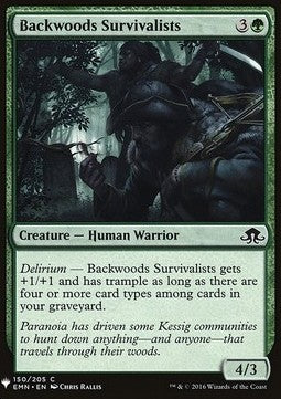 Backwoods Survivalists⁣ - Mystery Booster⁣ (Common)⁣ [150]