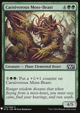 Carnivorous Moss-Beast⁣ - Mystery Booster⁣ (Common)⁣ [170]