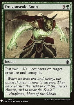 Dragonscale Boon⁣ - Mystery Booster⁣ (Common)⁣ [131]