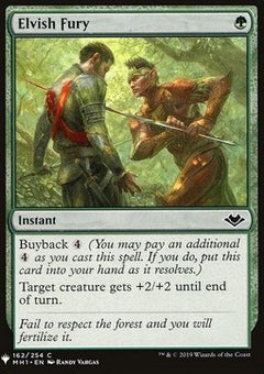 Elvish Fury⁣ - Mystery Booster⁣ (Common)⁣ [162]