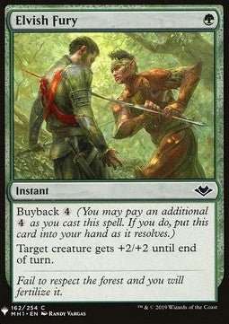 Elvish Fury⁣ - Mystery Booster⁣ (Common)⁣ [162]