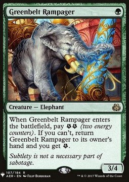 Greenbelt Rampager⁣ - Mystery Booster⁣ (Rare)⁣ [107]