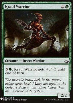 Kraul Warrior⁣ - Mystery Booster⁣ (Common)⁣ [204]