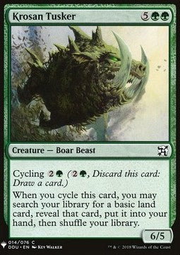 Krosan Tusker⁣ - Mystery Booster⁣ (Common)⁣ [14]