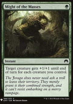 Might of the Masses⁣ - Mystery Booster⁣ (Common)⁣ [188]