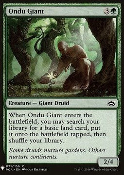 Ondu Giant⁣ - Mystery Booster⁣ (Common)⁣ [71]