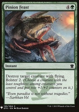 Pinion Feast⁣ - Mystery Booster⁣ (Common)⁣ [195]