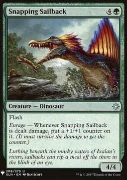 Snapping Sailback⁣ - Mystery Booster⁣ (Uncommon)⁣ [208]