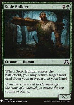Stoic Builder⁣ - Mystery Booster⁣ (Common)⁣ [231]