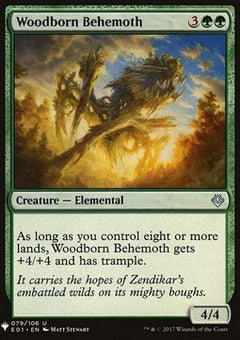 Woodborn Behemoth⁣ - Mystery Booster⁣ (Uncommon)⁣ [79]