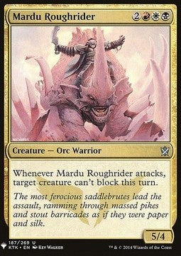 Mardu Roughrider⁣ - Mystery Booster⁣ (Uncommon)⁣ [187]