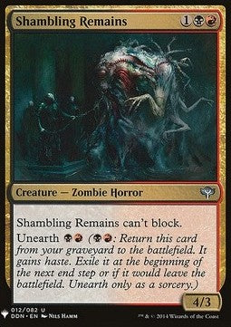 Shambling Remains⁣ - Mystery Booster⁣ (Uncommon)⁣ [12]