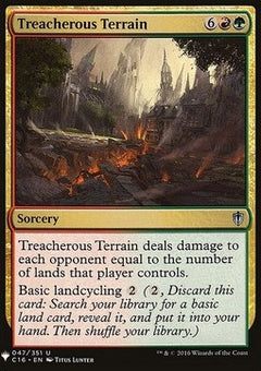 Treacherous Terrain⁣ - Mystery Booster⁣ (Uncommon)⁣ [47]