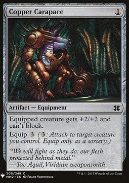 Copper Carapace⁣ - Mystery Booster⁣ (Common)⁣ [205]
