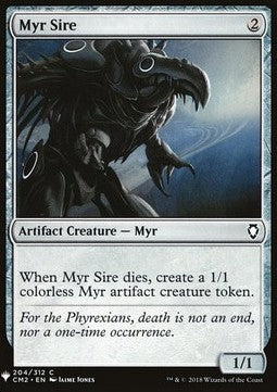 Myr Sire⁣ - Mystery Booster⁣ (Common)⁣ [204]