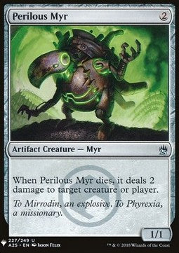 Perilous Myr⁣ - Mystery Booster⁣ (Uncommon)⁣ [227]
