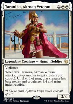 Taranika, Akroan Veteran⁣ - Theros Beyond Death⁣ (Rare)⁣ [39]