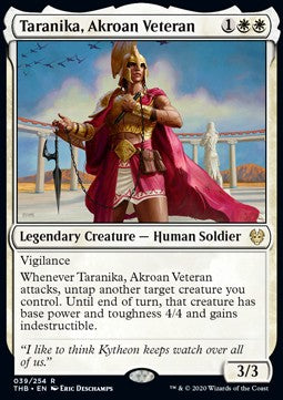 Taranika, Akroan Veteran⁣ - Theros Beyond Death⁣ (Rare)⁣ [39]