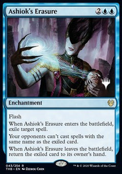 Ashiok's Erasure (V.1)⁣ - Theros Beyond Death: Promos⁣ (Rare)⁣ [43]