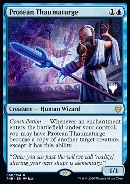 Protean Thaumaturge (V.1)⁣ - Theros Beyond Death: Promos⁣ (Rare)⁣ [60]