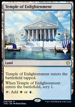 Temple of Enlightenment (V.1)⁣ - Theros Beyond Death: Promos⁣ (Rare)⁣ [246]