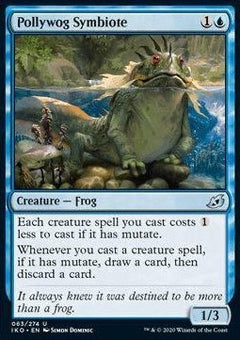 Pollywog Symbiote⁣ - Ikoria: Lair of Behemoths⁣ (Uncommon)⁣ [63]