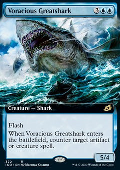 Voracious Greatshark⁣ - Ikoria: Lair of Behemoths: Extras⁣ (Rare)⁣ [320]