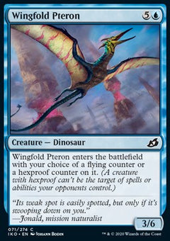 Wingfold Pteron⁣ - Ikoria: Lair of Behemoths⁣ (Common)⁣ [71]