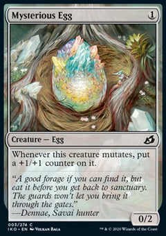 Mysterious Egg⁣ - Ikoria: Lair of Behemoths⁣ (Common)⁣ [3]