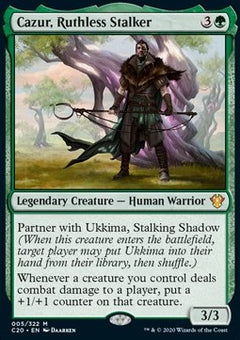 Cazur, Ruthless Stalker⁣ - Commander: Ikoria⁣ (Mythic)⁣ [5]