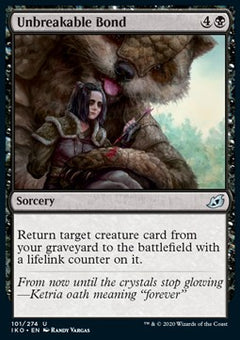 Unbreakable Bond⁣ - Ikoria: Lair of Behemoths⁣ (Uncommon)⁣ [101]