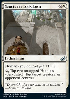 Sanctuary Lockdown⁣ - Ikoria: Lair of Behemoths⁣ (Uncommon)⁣ [28]