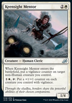 Keensight Mentor⁣ - Ikoria: Lair of Behemoths⁣ (Uncommon)⁣ [18]