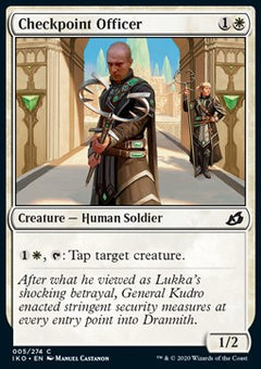 Checkpoint Officer⁣ - Ikoria: Lair of Behemoths⁣ (Common)⁣ [5]