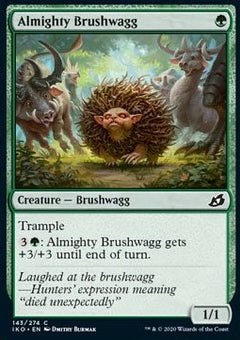 Almighty Brushwagg⁣ - Ikoria: Lair of Behemoths⁣ (Common)⁣ [143]