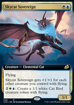 Skycat Sovereign⁣ - Ikoria: Lair of Behemoths: Extras⁣ (Rare)⁣ [344]