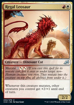 Regal Leosaur⁣ - Ikoria: Lair of Behemoths⁣ (Uncommon)⁣ [202]