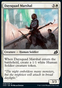 Daysquad Marshal⁣ - Ikoria: Lair of Behemoths⁣ (Common)⁣ [8]