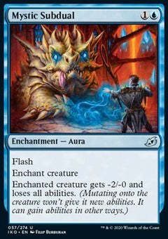 Mystic Subdual⁣ - Ikoria: Lair of Behemoths⁣ (Uncommon)⁣ [57]
