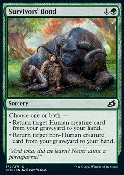 Survivors' Bond⁣ - Ikoria: Lair of Behemoths⁣ (Common)⁣ [172]