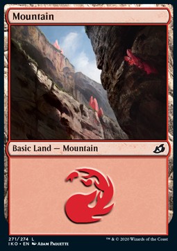 Mountain (V.3)⁣ - Ikoria: Lair of Behemoths⁣ (Land)⁣ [271]