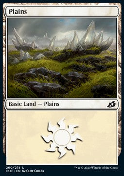Plains (V.1)⁣ - Ikoria: Lair of Behemoths⁣ (Land)⁣ [260]