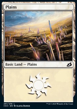 Plains (V.2)⁣ - Ikoria: Lair of Behemoths⁣ (Land)⁣ [261]