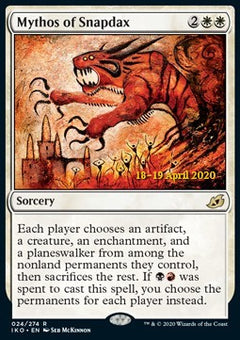 Mythos of Snapdax (V.2)⁣ - Ikoria: Lair of Behemoths: Promos⁣ (Rare)⁣ [24]