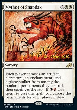 Mythos of Snapdax (V.2)⁣ - Ikoria: Lair of Behemoths: Promos⁣ (Rare)⁣ [24]