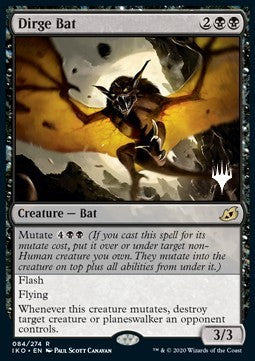 Dirge Bat (V.1)⁣ - Ikoria: Lair of Behemoths: Promos⁣ (Rare)⁣ [84]